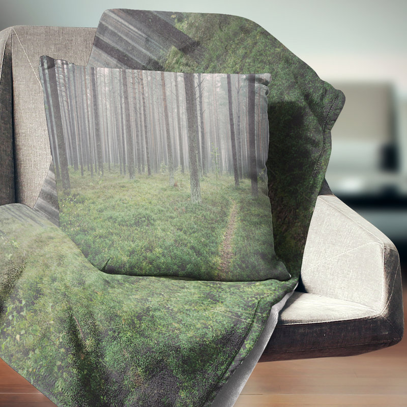 Coussin Foggy Dense, 16 po x 1 po, Carré