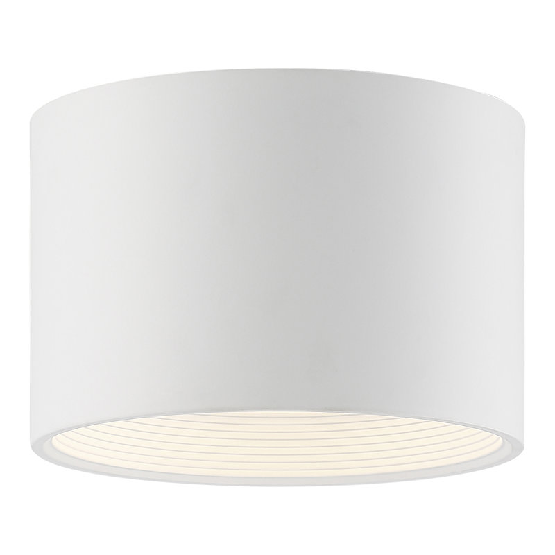 Flush Mount, White