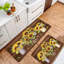 Tapis de cuisine tournesol et papillon