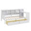Lit de jour en L Timber avec sept compartiments de rangement et deux tiroirs, lit polyvalent avec table d'étude intégrée-115735638-115735637