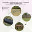 Pavillon de jardin hexagonal escamotable Outsunny