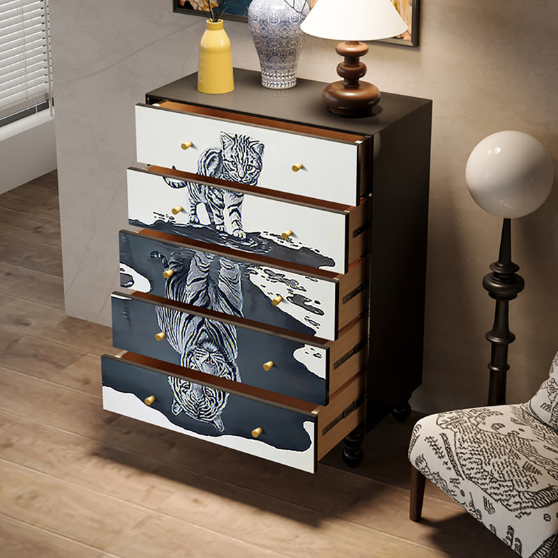 Armoire à tiroirs de rangement de salon