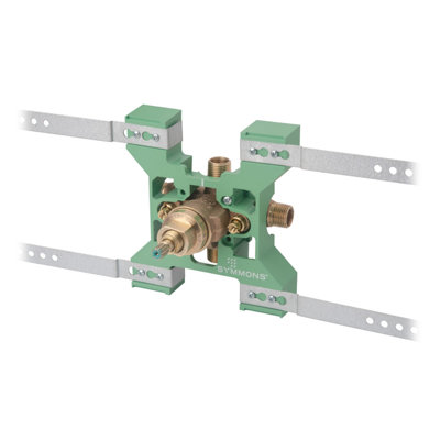 Robinet mélangeur de douche et de baignoire à pression équilibrée Temptrol Symmons avec inverseur intégré VersaFlex, installation rapide et arrêts EasyService