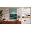 Golden Sun Over Fields Minimalist 1 Piece Wrapped Canvas Wall Art-1031117383-1031117401