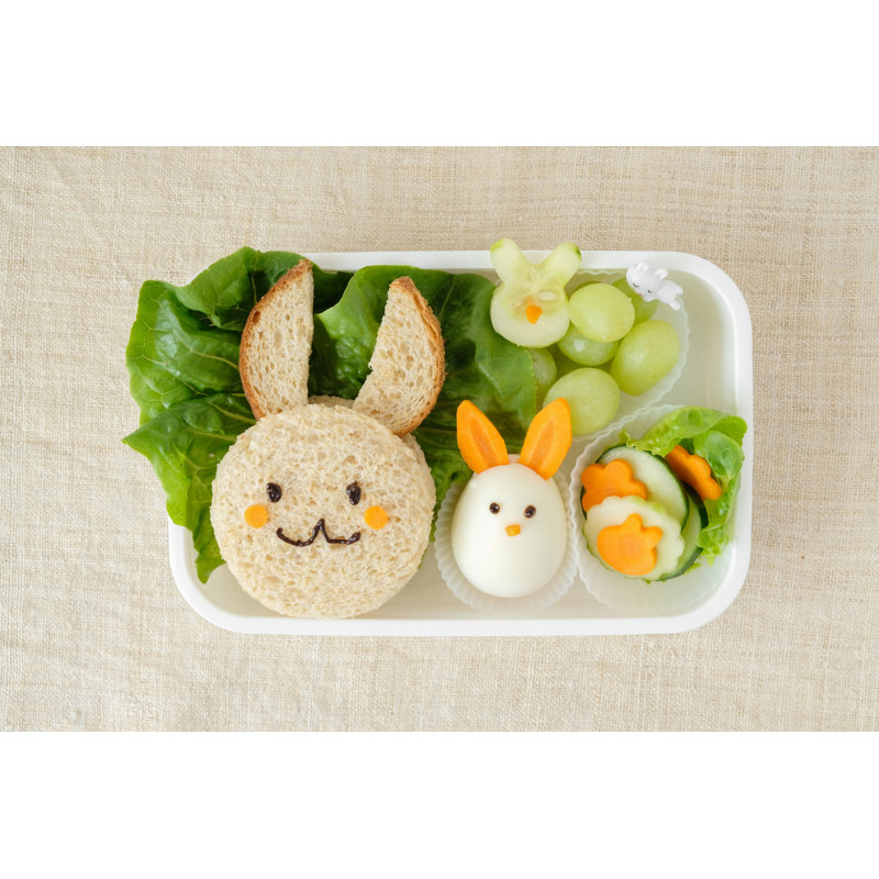 Easter Lunch Box - Wrapped Canvas Print, 20cm H x 30cm W x 3.8cm D