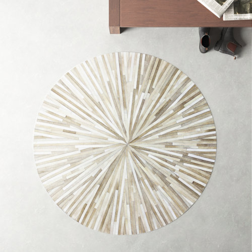 Leather Area Rugs You'll Love | Wayfair