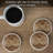 Old World Passages 4-Pack Natural Sandstone Coasters