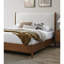 Ensemble de chambre avec tête de lit à panneau 3 pièces couleur noyer-1099286055