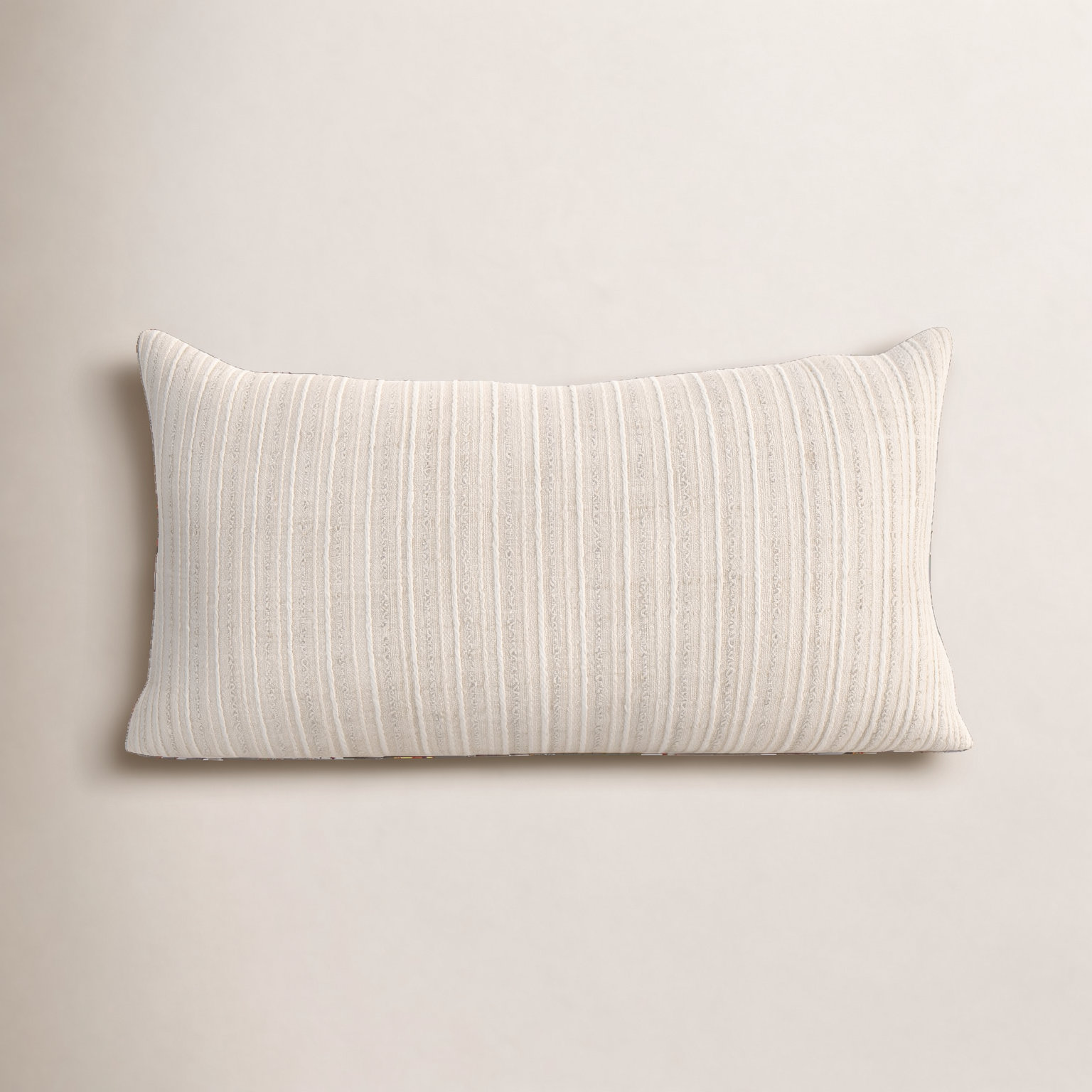 Leifsson 26" x 14" Throw Pillow, Natural