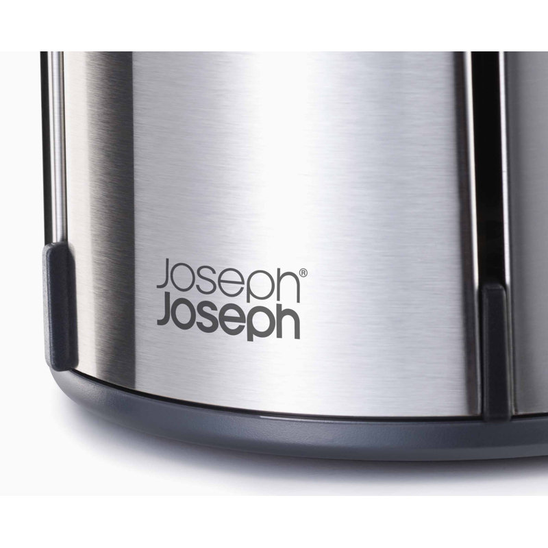 Joseph Joseph Elevate Steel 5-Piece Knife Set with Stainless Steel Carousel
