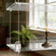 Tablettes suspendues transparentes en acrylique transparent pour plantes - Présentoir réglable à 2 niveaux pour la verdure intérieure, les herbes et les décorations dans la cuisine, la chambre à coucher ou le salon