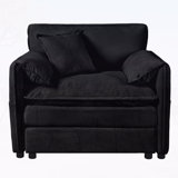 Oversized Chenille Oversized Accent Chair Set of 2