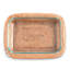 Rectangle Rattan Casserole Set