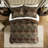 4 Piece Queen Red Comforter - With Foldable Design Lightweight Construction
