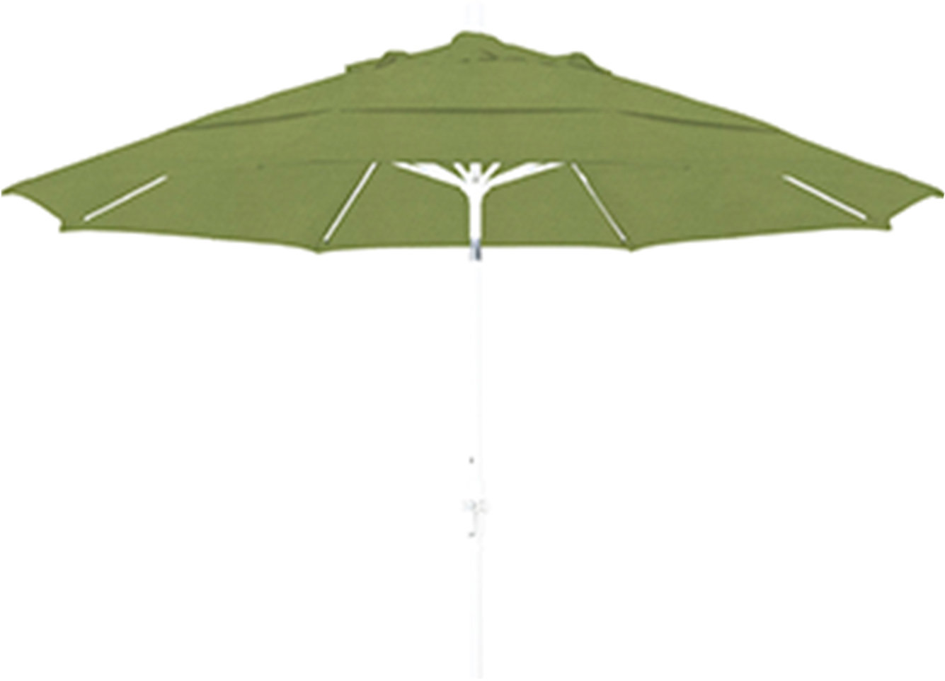 Brent 132'' Sunbrella® Outdoor Umbrella, Spectrum Cilantro Sunbrella® Plainweave