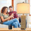 Lampe de table Audriella USB