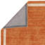 Anwitha Bordered Handmade Orange Area Rug-1525467180