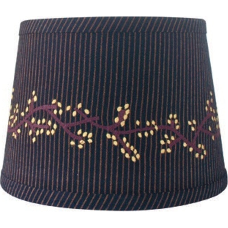Tambour en coton 8 po H, Noir