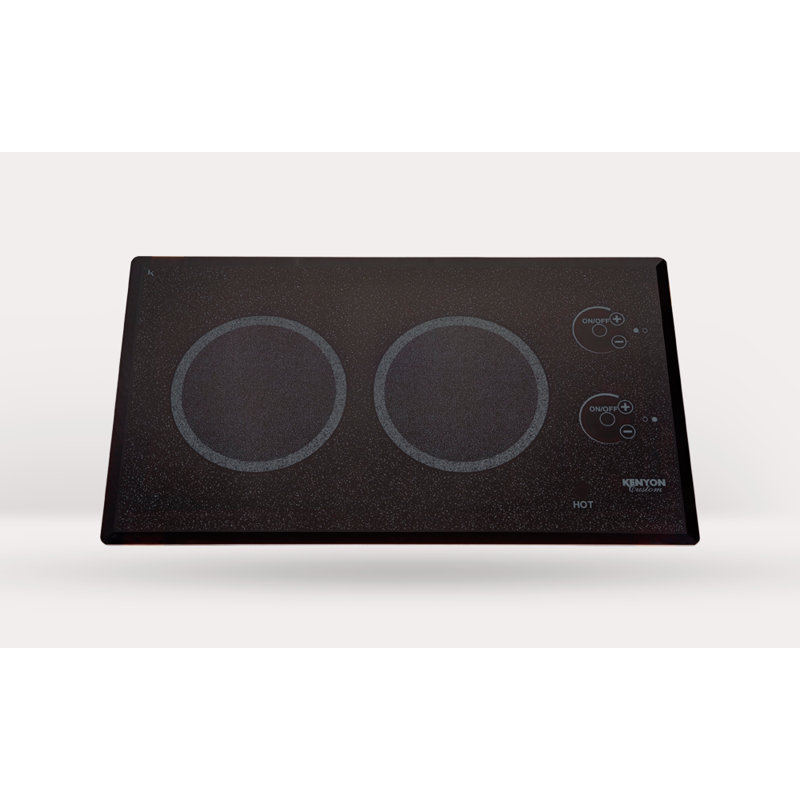 Plaque de cuisson électrique 21 po avec 2 brûleurs Lite-Touch Q® Kenyon