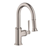 AXOR Montreux 2-Spray Prep Kitchen Faucet with Pull-Down, 1.75 GPM