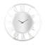 Horloge murale en acier inoxydable Bhavana-87792900