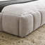 Structure de lit tapissier avec tissu épais, lit plateforme en chenille avec tête de lit et structure solide-32996577