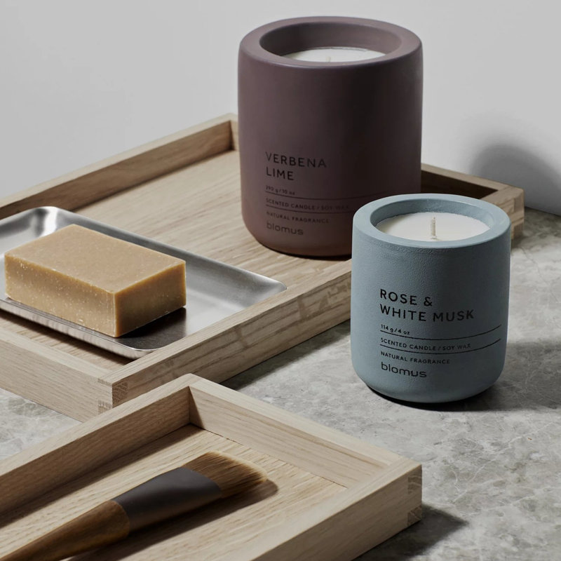Fraga Scented Designer Candle, 8cm H x 6.5cm W x 6.5cm D