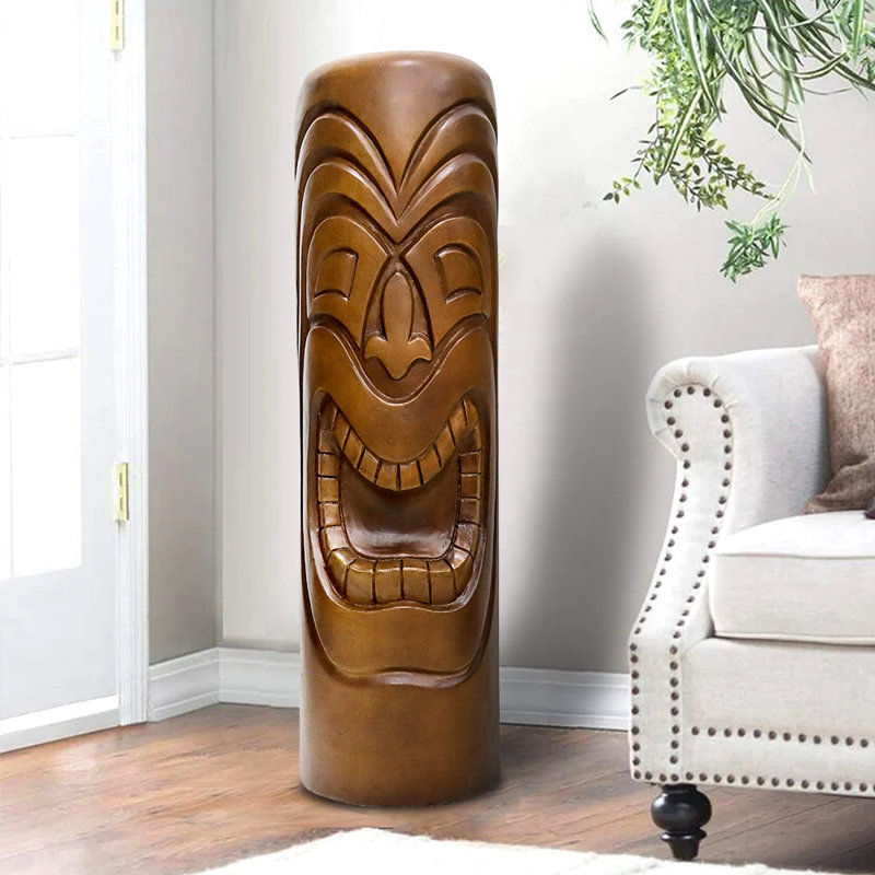 Statues de tiki d'extérieur d'intérieur