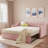 Upholstered Daybed With Pop Up Trundle-1723817478