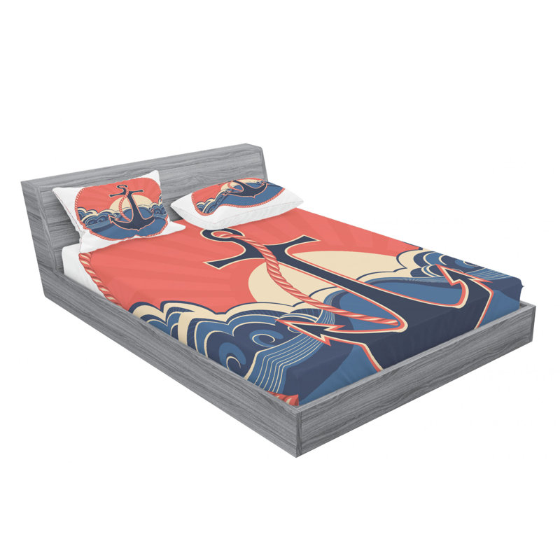 Microfiber Sheet Set, Full Sheet Set with Fitted Sheet