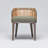 Palms 19'' H Upholstered Mahogany Armchair-90795056-91437434