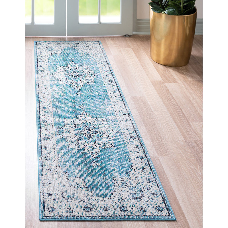 Enderson Ikat Indoor Rug, Runner 2'2" x 6'