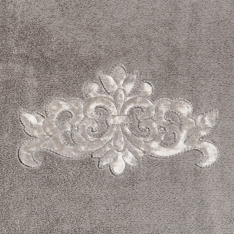 Midweight Bath Towel, Charcoal