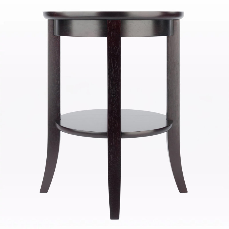Norfolk Glass Top End Table