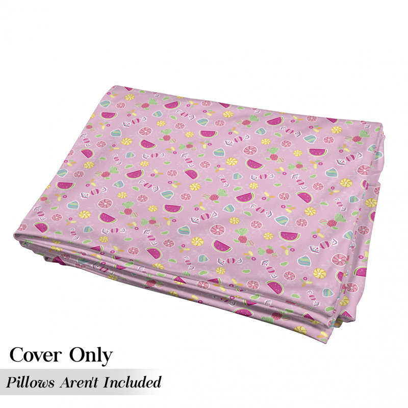 Housse de coussin d'extérieur Candies Yummy Treats Watermelon, H 2 po x l 36 po x P 88 po