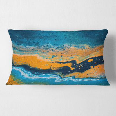 Abstract Throw Pillow