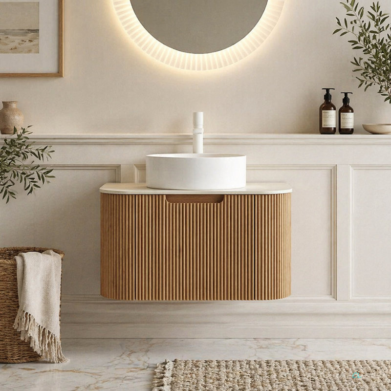 Meuble-lavabo et évier de salle de bain de 24 po Dina, 24"