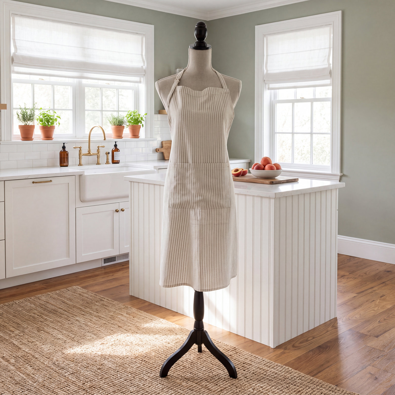 Cuisine Linen Kitchen Apron