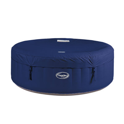 cleverspa Plastic Round Inflatable Hot Tub