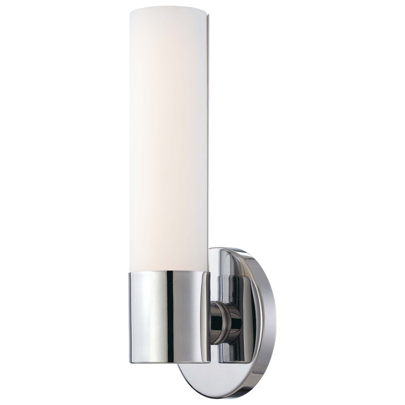 Bath Art Wall Sconce, T10 Medium, Brushed Nickel