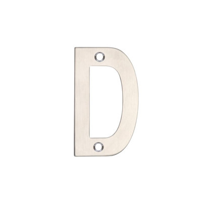 7.5cm H Stainless Steel House Letter