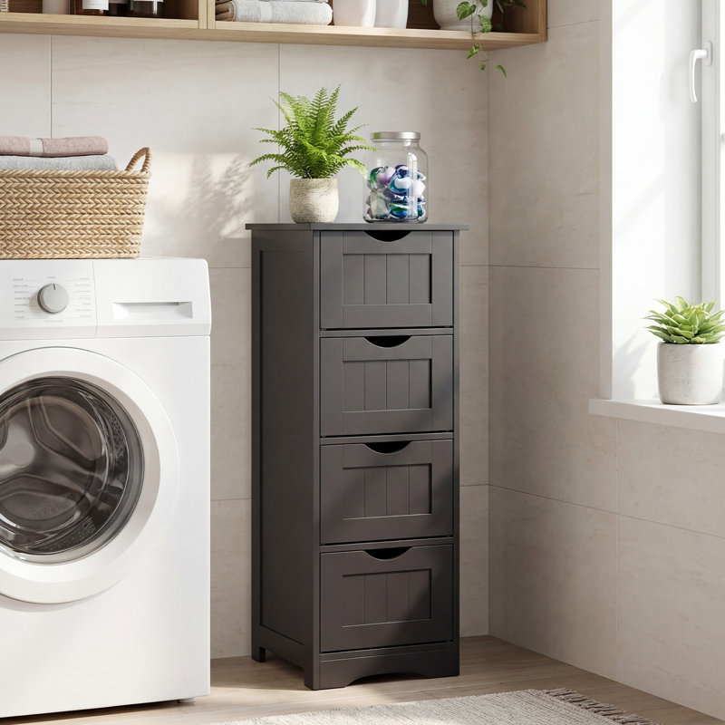 Holyfield Linen Cabinet, Espresso