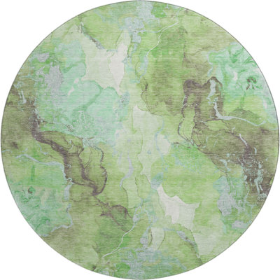 Premium Machine Washable Verlin AMF1785 Abstract Rug
