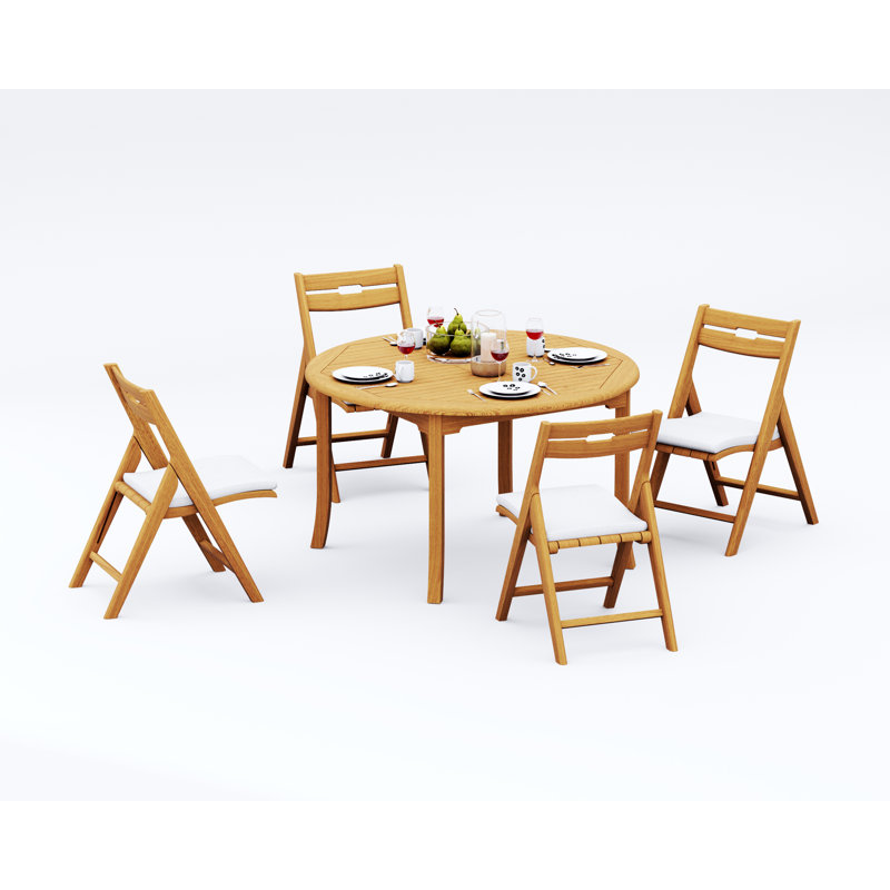 Ensemble de table d'extérieur rond L 52 po Bormann, 4