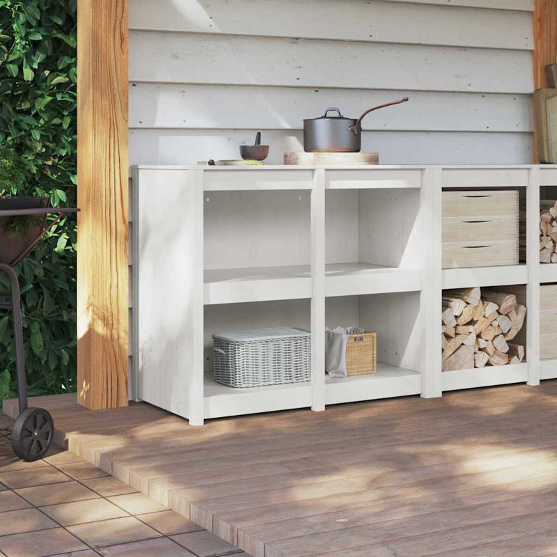 Kitchen Cabinet Set, Warm White