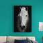 Cheval, reproduction d'art sur toile, cheval noir et blanc-1375753395-1453877296-1423470403