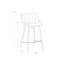 Arabella Upholstered Bar Stool-972636577-1056852857