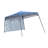 Quik Shade 7' x 7' Go Hybrid Pop-Up Compact and Lightweight Slant Leg Backpack Canopy, Regatta Blue