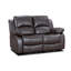 Lowell 157cm Faux Leather Reclining Loveseat-784205573-767256543