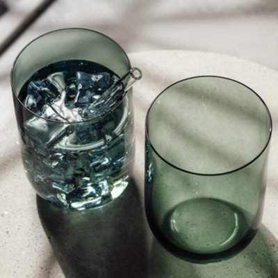 Villeroy & Boch Like Sage Highball/Tumbler Pair
